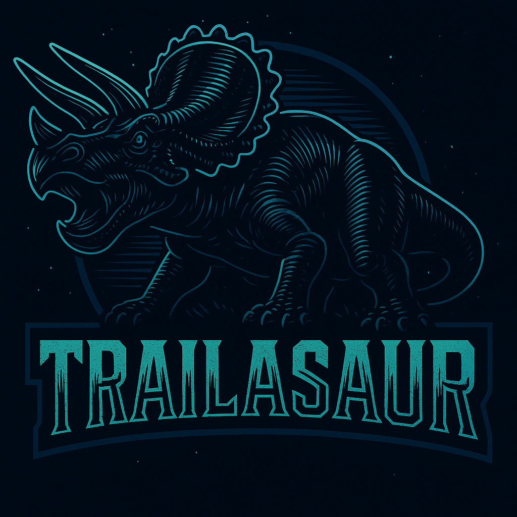Trailasaur Logo